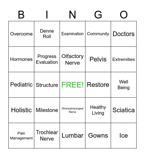 HEART OF THRIVE Bingo Card