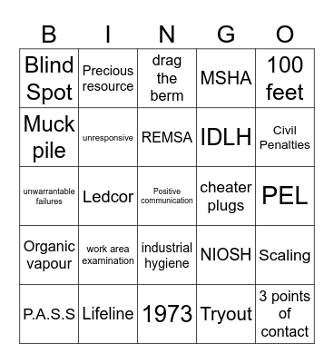 2024 Annual Refresher Bingo Card