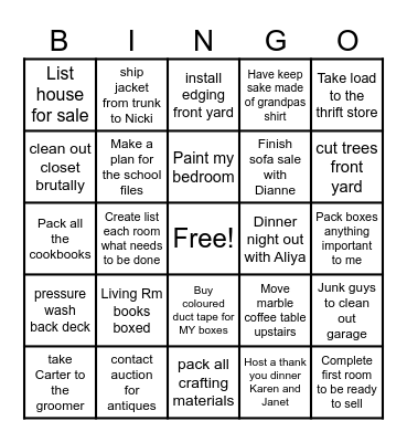 Q1 Bingo Jan-Feb-Mar Bingo Card