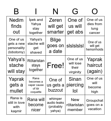 2024 Bingo! Bingo Card