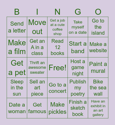 2 0 2 4 Bingo Card