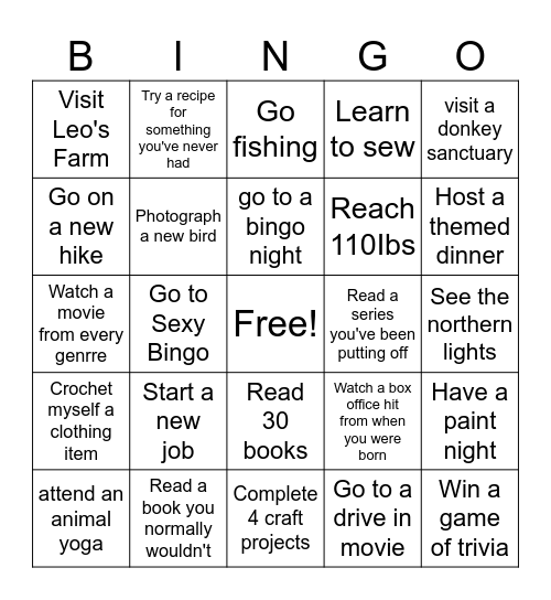 2024 Bingo Card   2024 