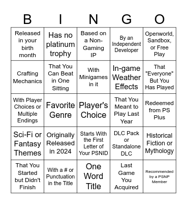 Bingo Daidai 2024 Bingo Card