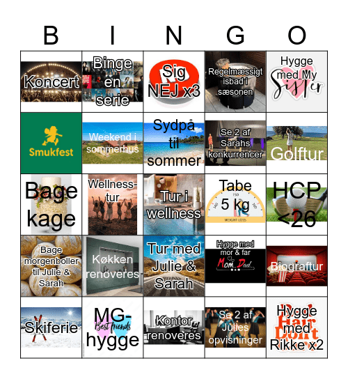 Carinas 2024 Bingo Card