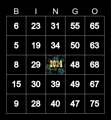 New Year Bingo! - Q4 Close Bingo Card