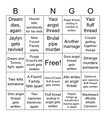 UC 2024 Bingo Card