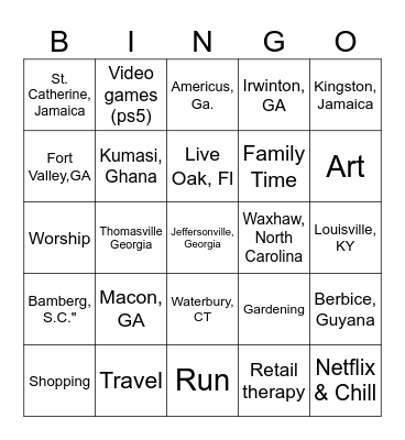 Who are you? Who? Who? Bingo Card