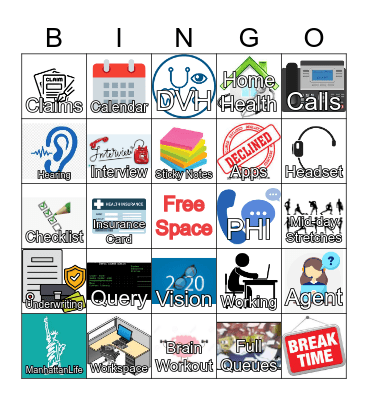 MLife Bingo Card