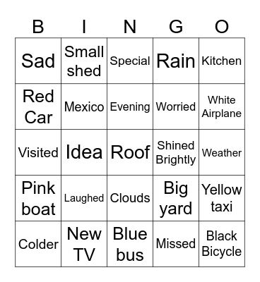 DSB L17 Bingo Card