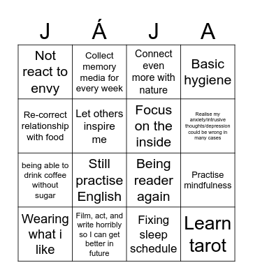 2024 Bingo Card