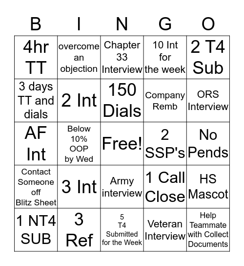 FINAL Bingo Card