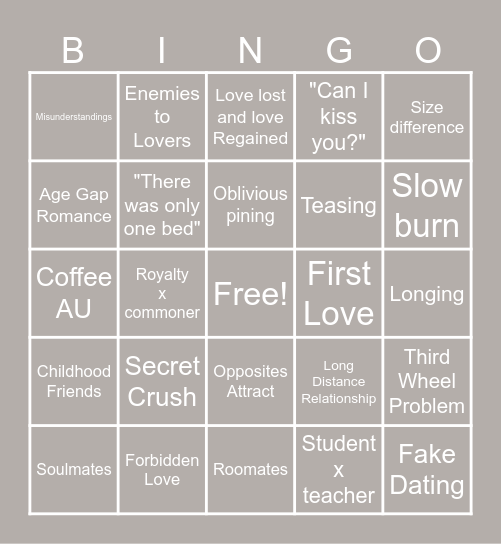 Zhongxiao bingo! Bingo Card