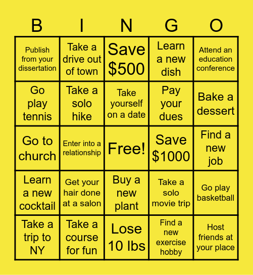 2024 Bingo-Dr. Trill Edition Bingo Card