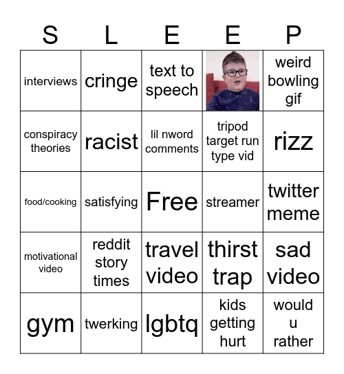 ig reel bingo Card