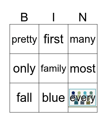 REACH C Weather to Remember sight Bingo Card
