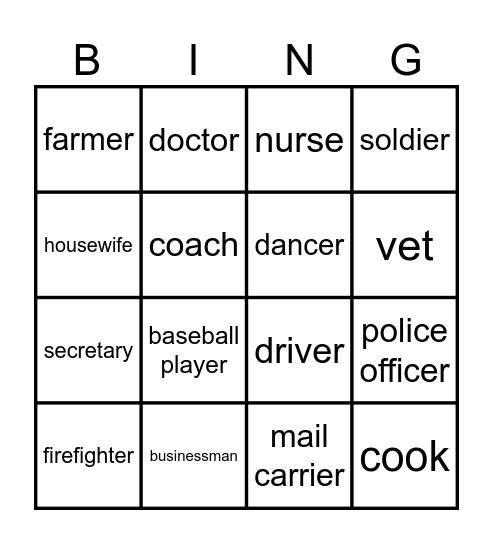 EC3 L1 L2 Bingo Card