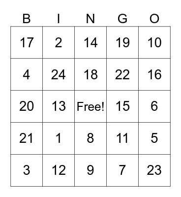 Fun Time🥳 Bingo Card