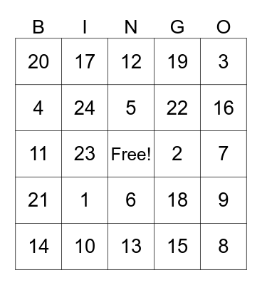 Fun Time 😃🥳 Bingo Card