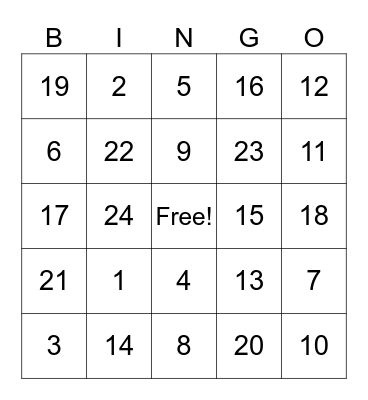 Fun Time 😀🥳 Bingo Card
