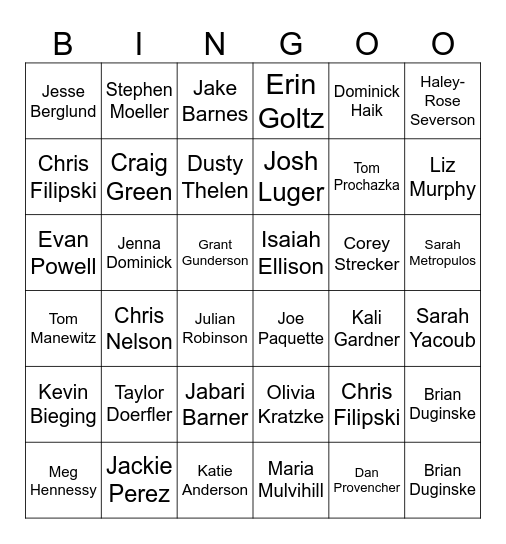 2024 APD Retention Bingo Card