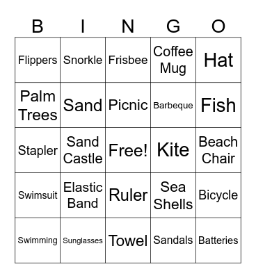 Gore IT Virtual Bingo Card