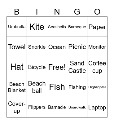 Gore IT Virtual Bingo Card