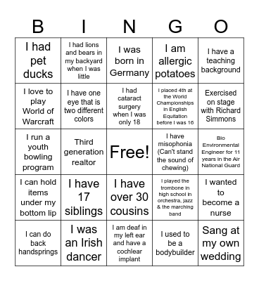 Leadership Academy 2024 Bingo Card