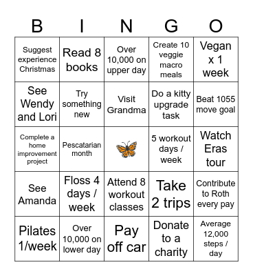 2024 Bingo Card