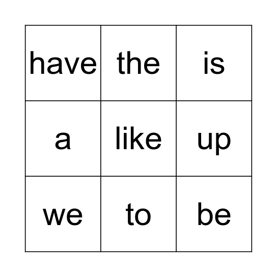 Purple/Blue Bingo Card