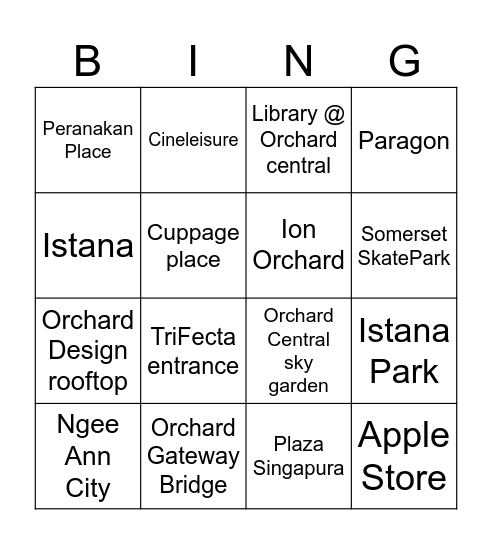 Human Bingo Card