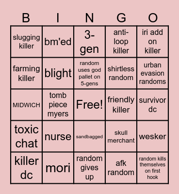 THE SOLOQ EXPERIENCE Bingo Card