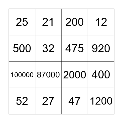 H&S Bingo 2023 Bingo Card