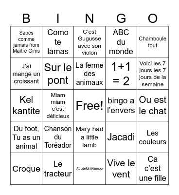 Dogs birthdays 2 Bingo Card