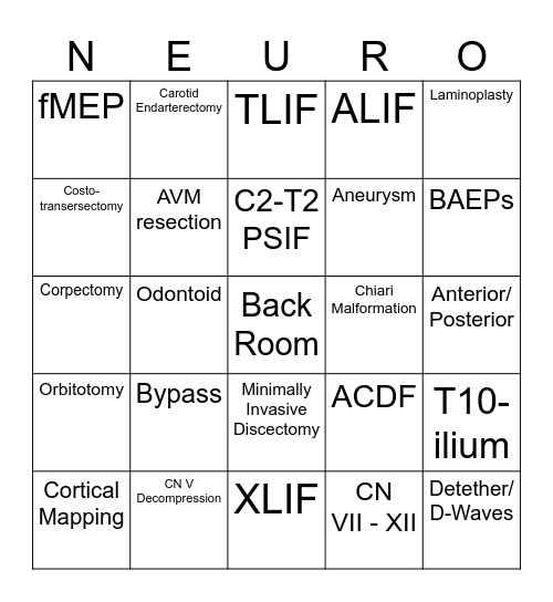 2023 IONM BINGO Card