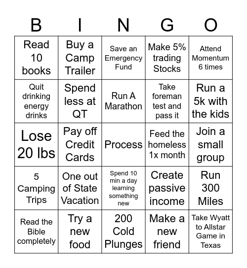 2024 Hopkins Bingo Card