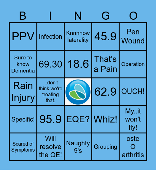 Questionable BINGO Card