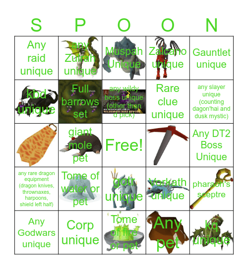 10m Bingo Osrs Bingo Card