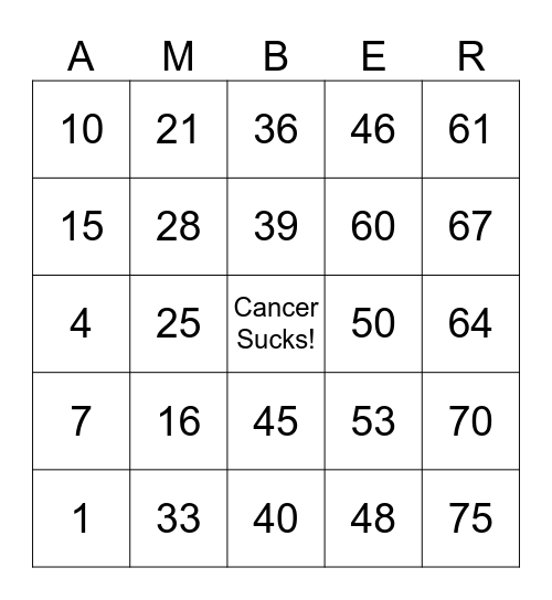 This Too, Shall Pass Bingo Card