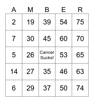 This Too, Shall Pass Bingo Card