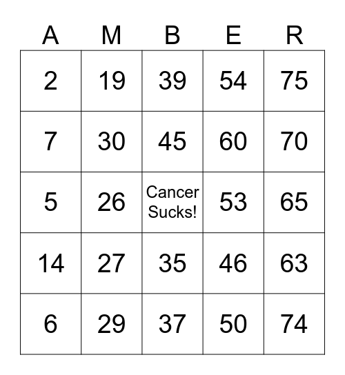This Too, Shall Pass Bingo Card