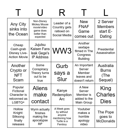 2024 BINGO Card