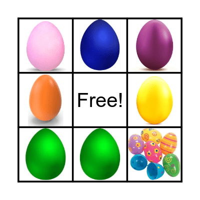 Erlanger Methodist Church Easter Bingo Card