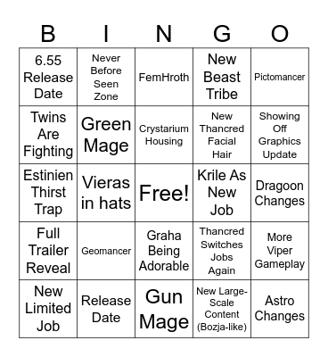 Postmen FanFest Bingo Card