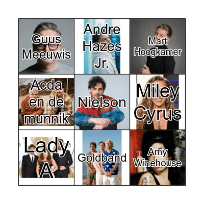 Olijslager 70 jaar 🥳 Bingo Card