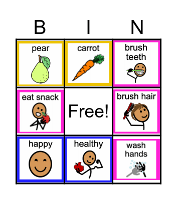 January ULS Vocabulary Bingo Card