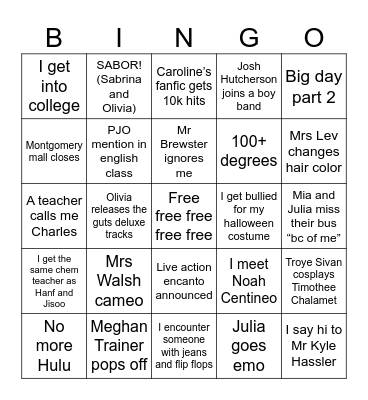 2024 Bingo Card