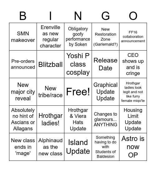 JP Keynote Bingo Card