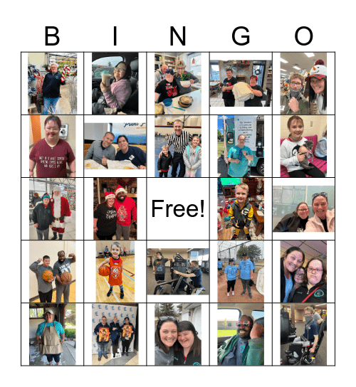 Sweet Abilities Bingo Card
