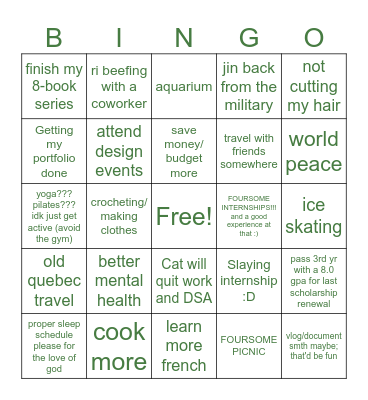 jers' 2024 bingo Card