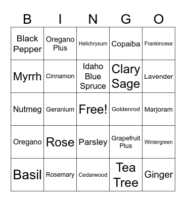 2024 OPM New Year's Party Bingo Card